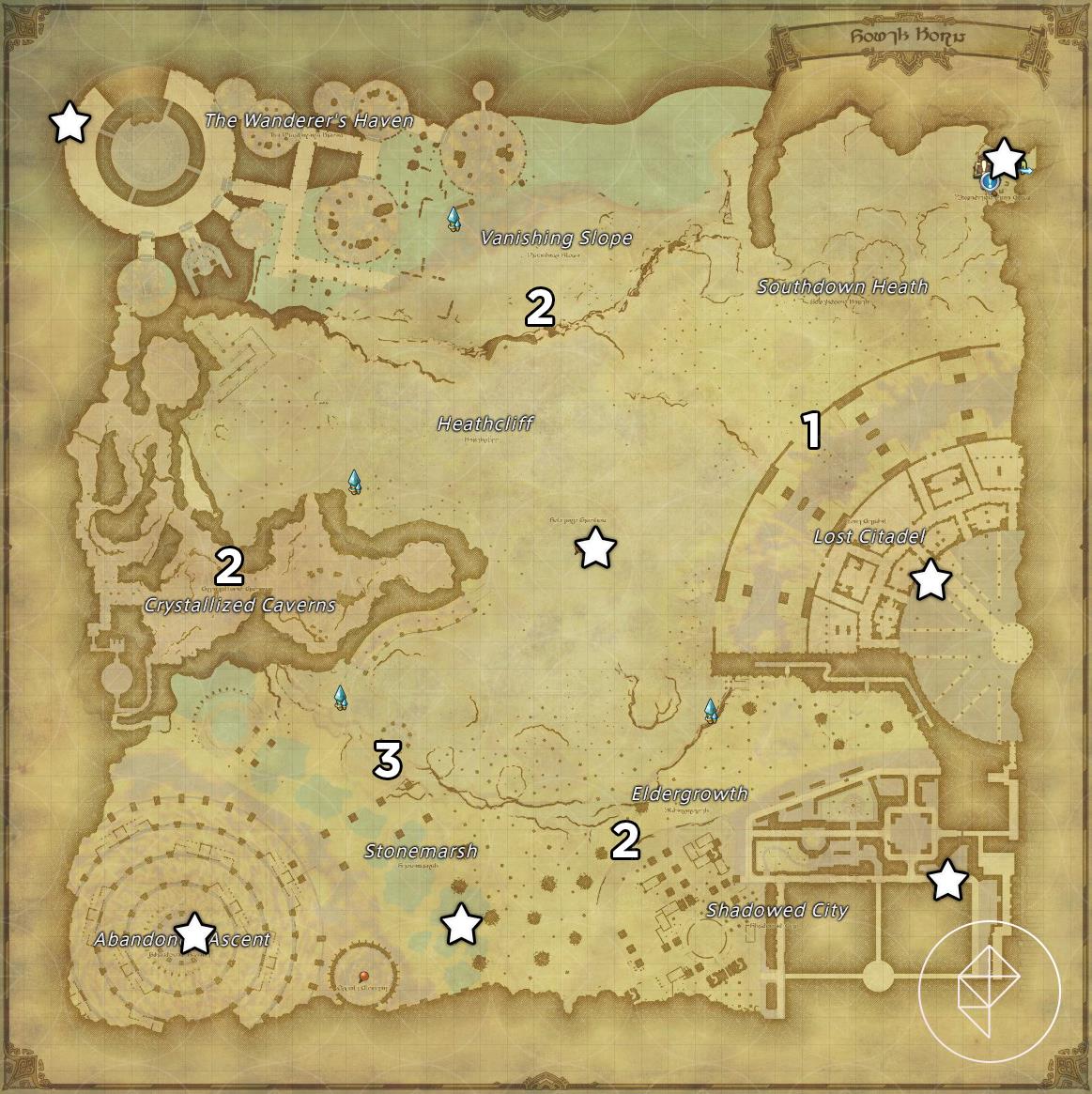 FFXIV Occult Crescent Guide Survey Points Locations Relics Phantom Jobs